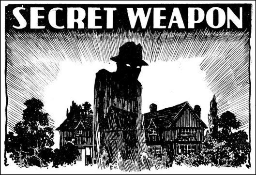 Artwork - 'Secret Weapon' 19400525 Detective Weekly